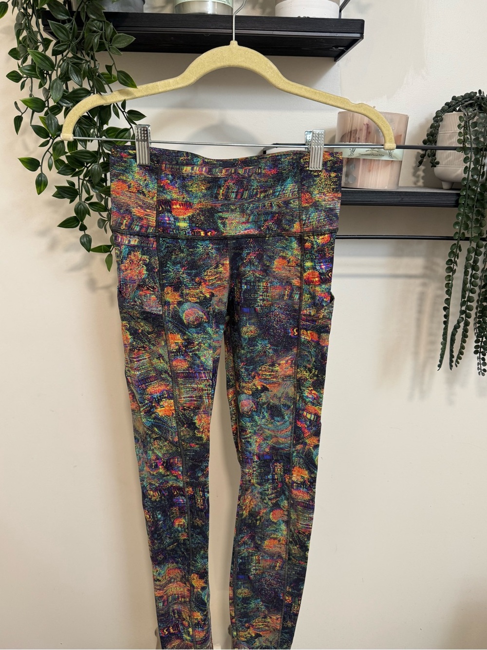lululemon athletica Multicolor Galaxy Print Leggings